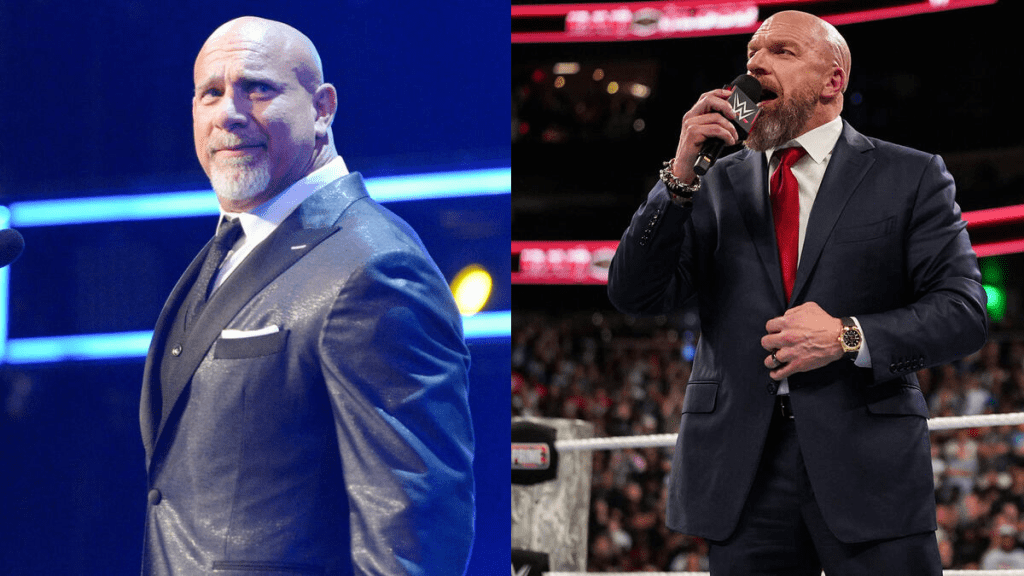 WWE's Triple H and Goldberg