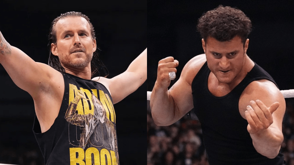 AEW stars Adam Cole and MJF