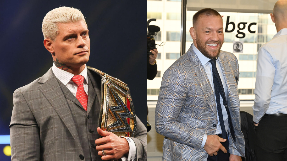 UFC’s Conor McGregor Hints at Confronting WWE Champion Cody Rhodes