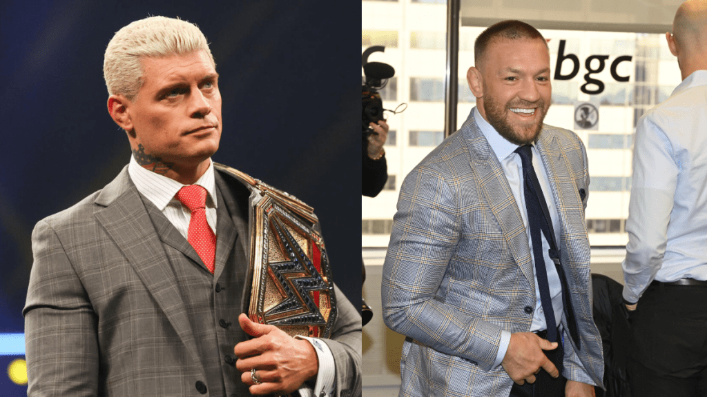 WWE's Cody Rhodes and UFC's Conor McGregor