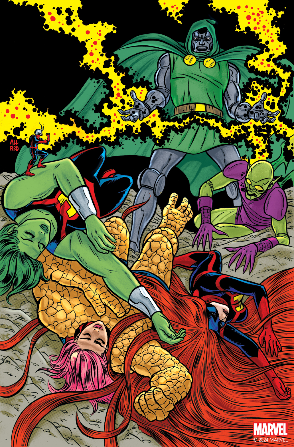 Spider-Man, Thor, & More Shine in Exclusive The Marvel Art of Michael Allred Images