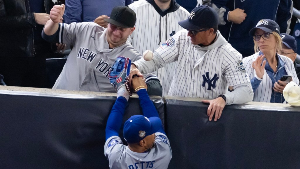 Austin Capobianco What Happened Ejected Yankees Fan Mookie Betts World Series