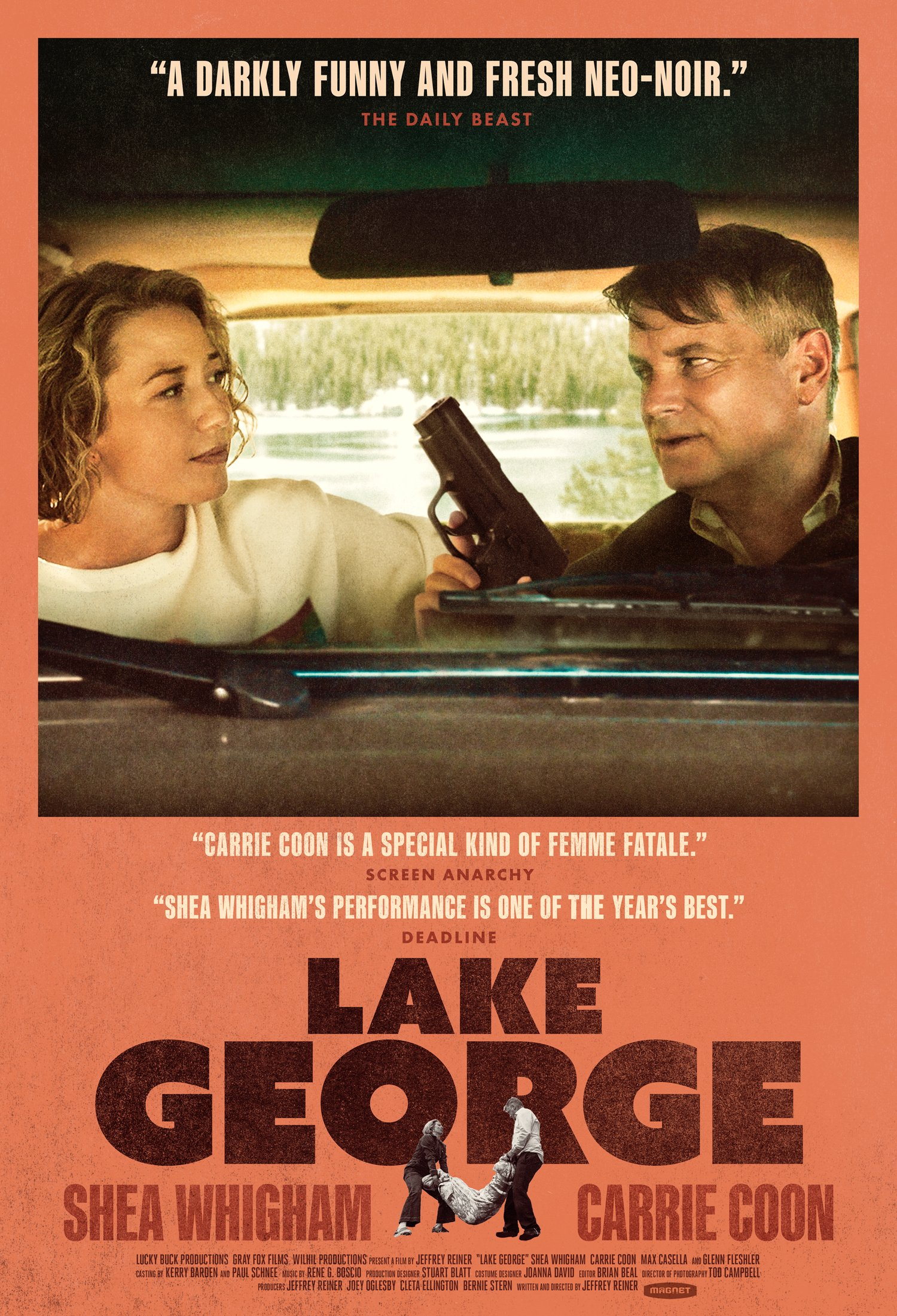 Lake George Trailer Previews Crime Thriller Starring Carrie Coon & Shea Whigham