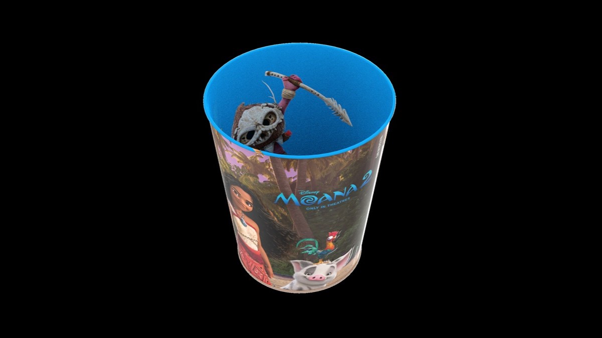 AMC’s Moana 2 Popcorn Bucket & Coconut Sipper Release Date & Price