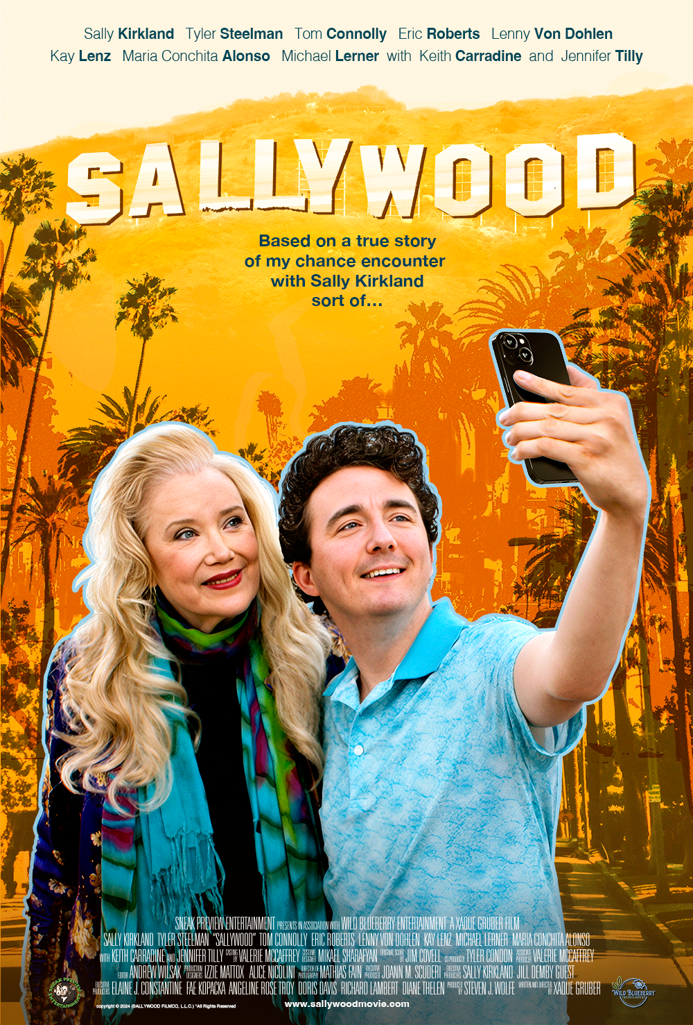 Exclusive Sallywood Trailer Previews Movie About Man’s Chance Encounter With Sally Kirkland