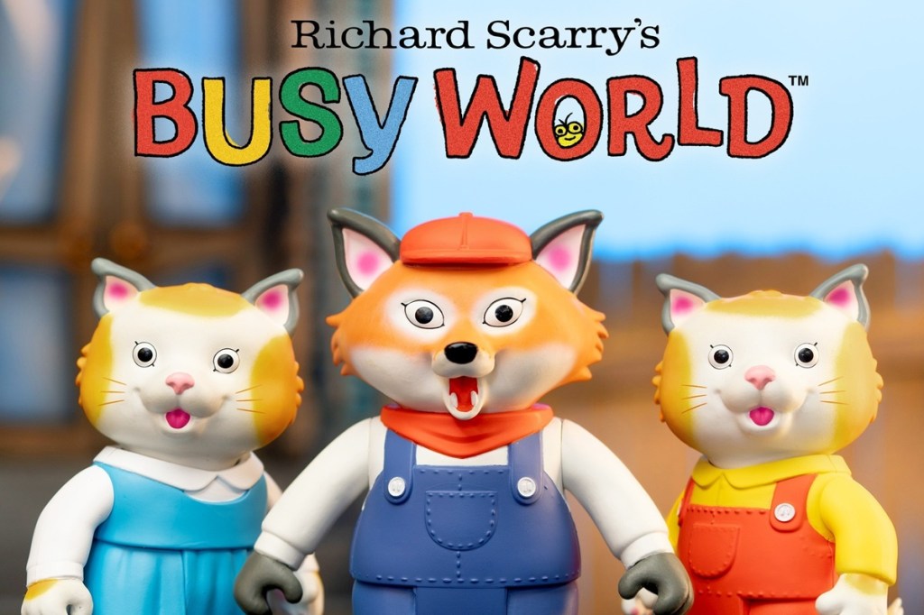 Exclusive Look at Super7’s ReAction Figures Based on Richard Scarry’s Busy World