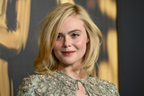 Elle Fanning Looks Straight Out of a Dream in a See-Through Valentino Gown