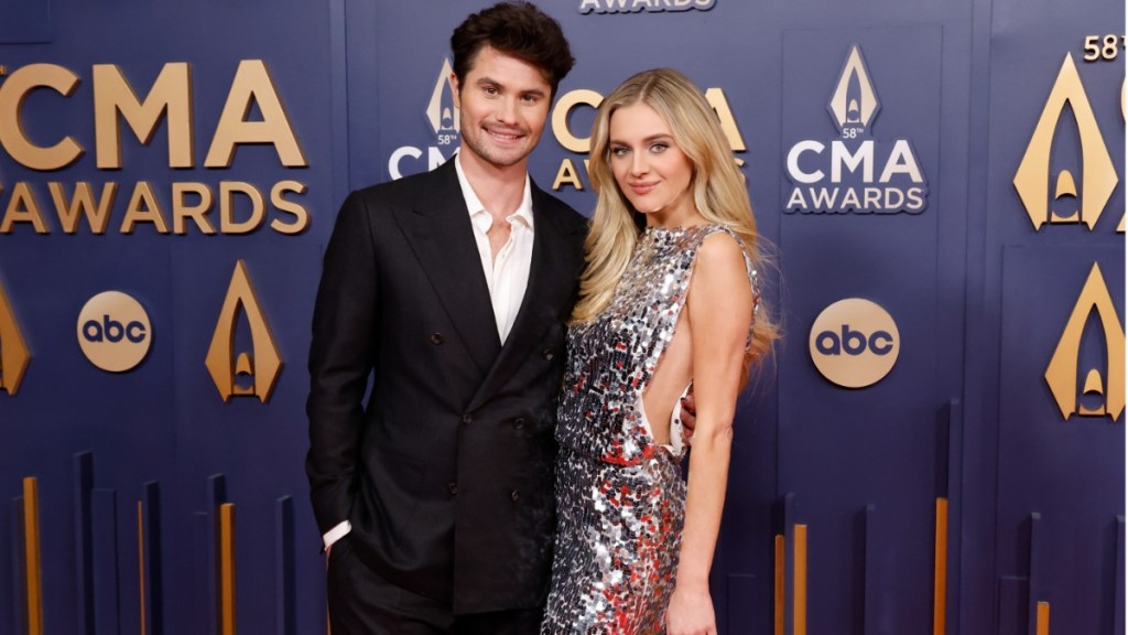 Kelsea Ballerini Wows in a Side Slit Gown With Chase Stokes in New Photos