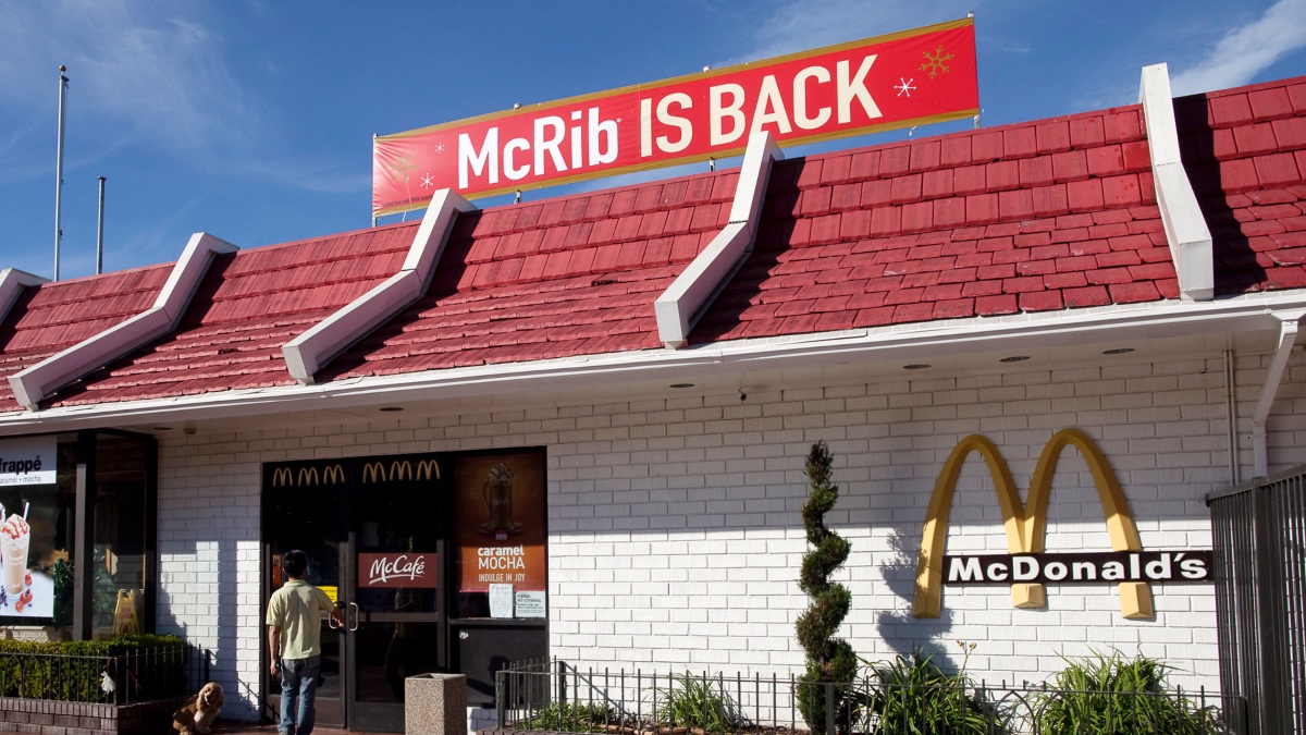 Когда вернется соус McDonald’s McRib?