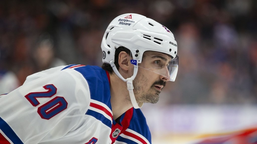 Rangers’ Chris Kreider Out of Blues Game Due to Upper Body Injury