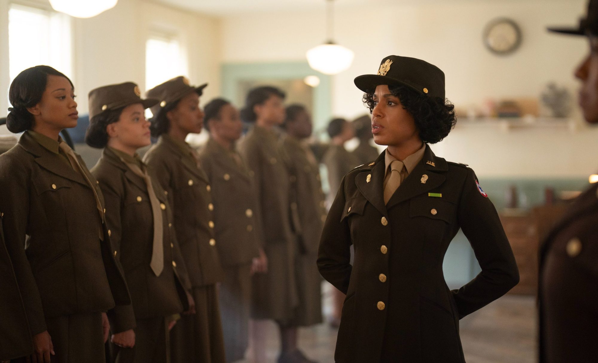 Kerry Washington Leads Women’s Army Corps Unit in The Six Triple Eight Trailer