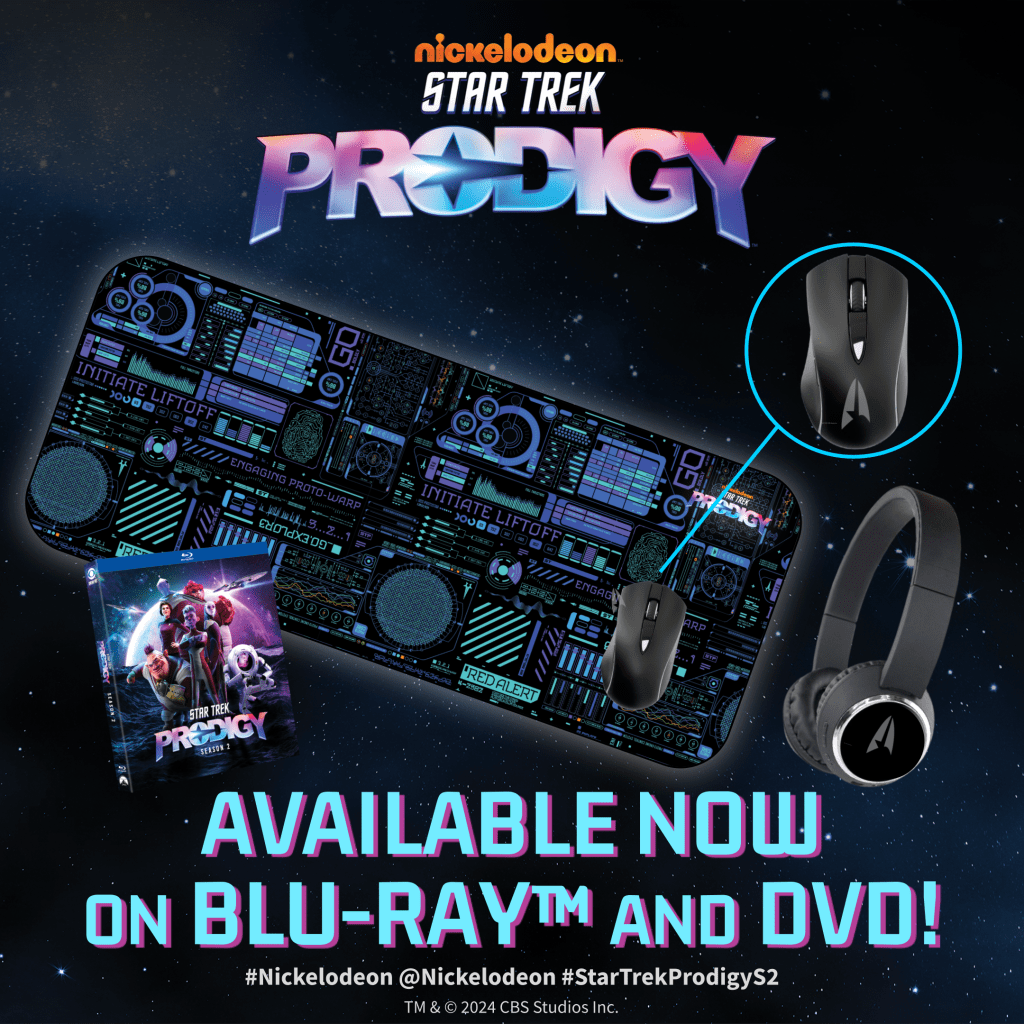 Star Trek: Prodigy Season 2 Blu-ray giveaway featuring gear