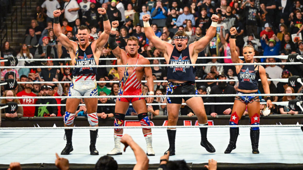 Chad Gable with American Made on WWE RAW