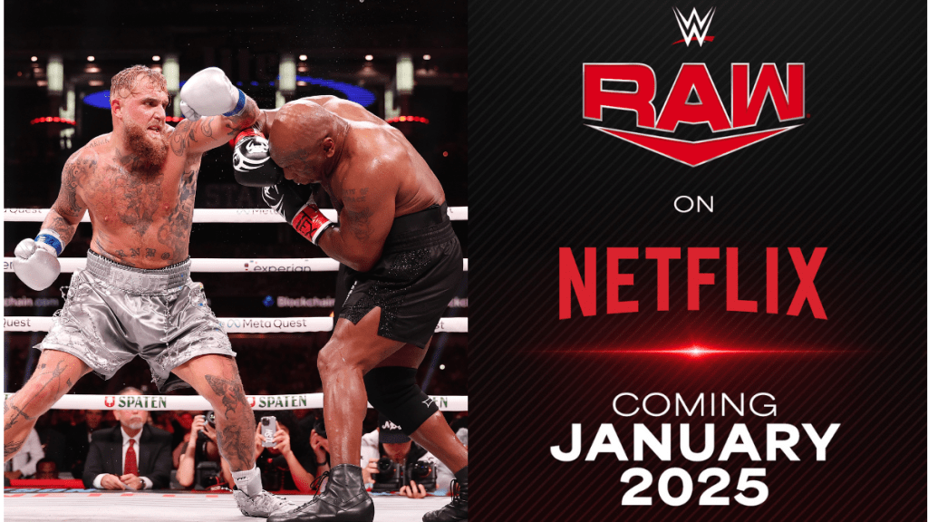 WWE's reaction to Jake Paul vs Mike Tyson on Netflix