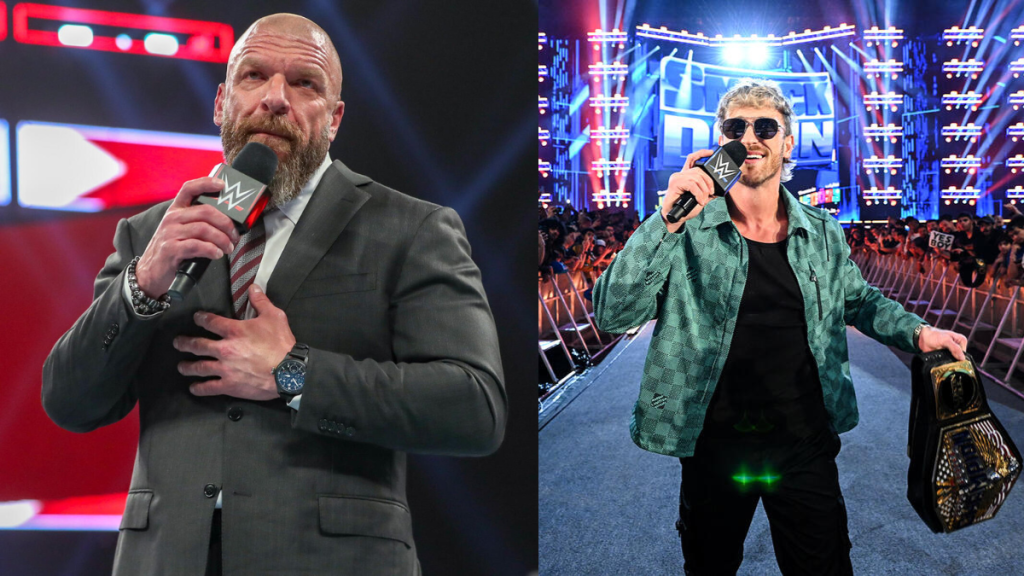 WWE's Triple H and Logan Paul