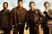 A group of four bikers form the Wild Hogs.