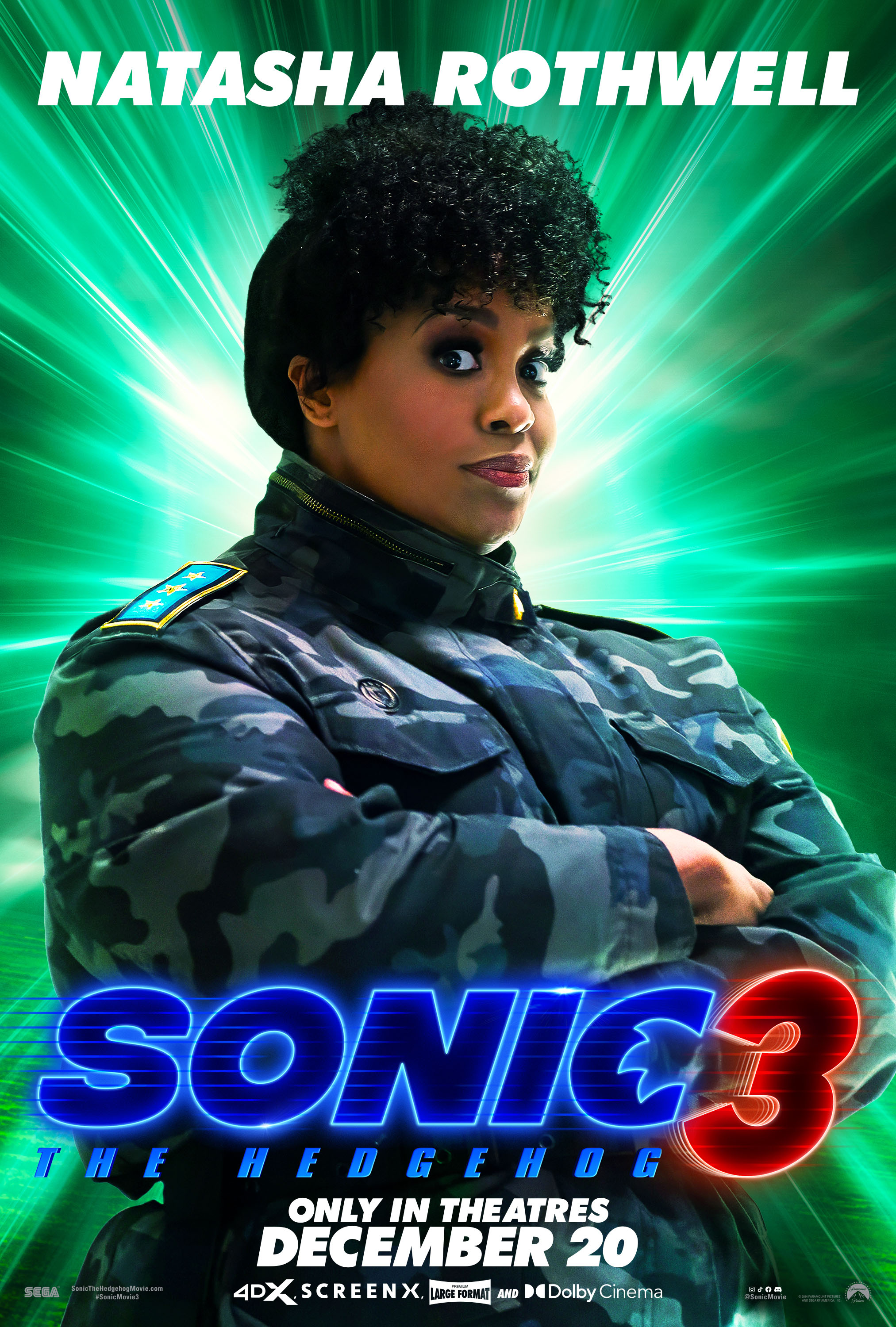 Sonic the Hedgehog 3 Character Posters Highlight Star-Studded Cast