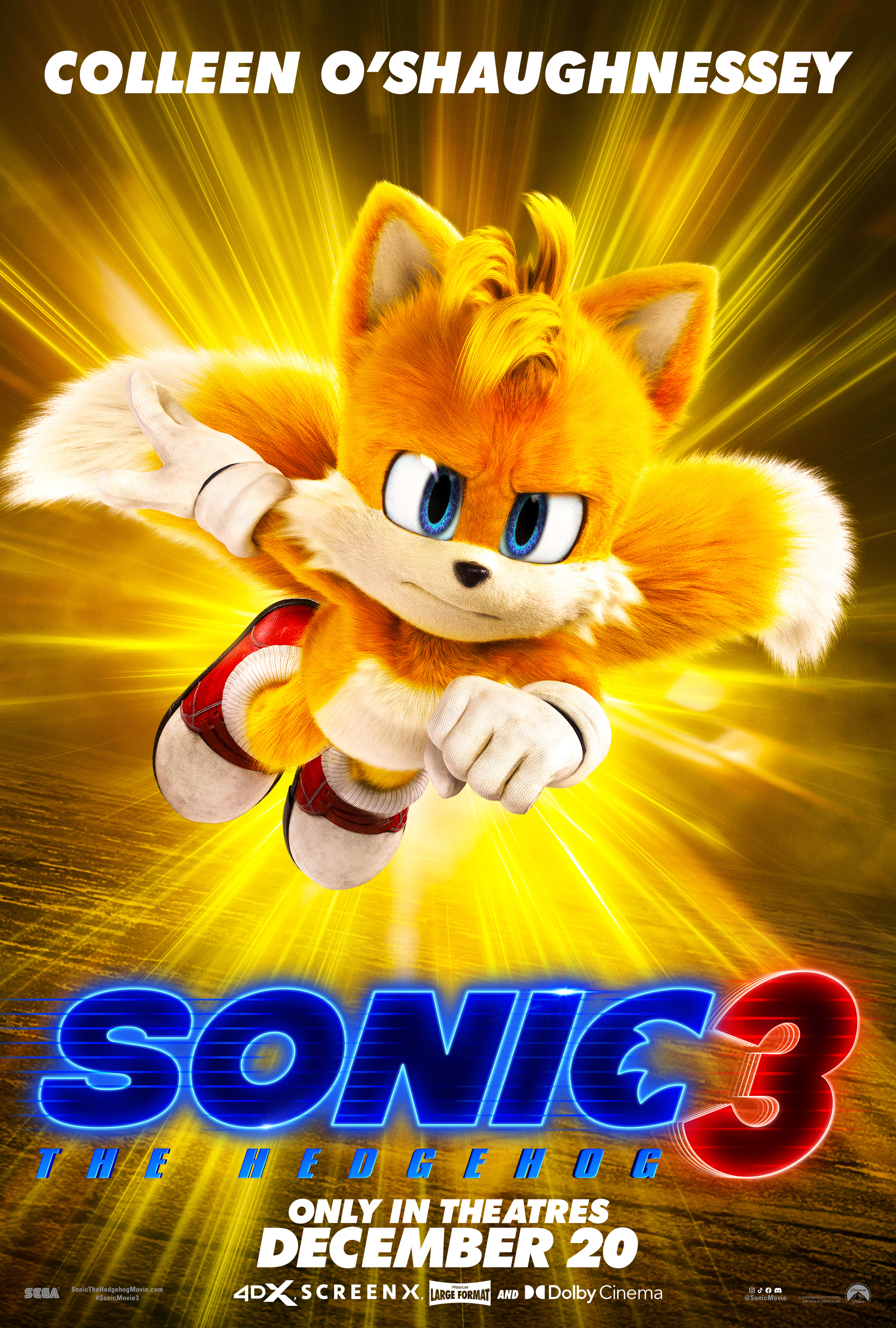 Sonic the Hedgehog 3 Character Posters Highlight Star-Studded Cast