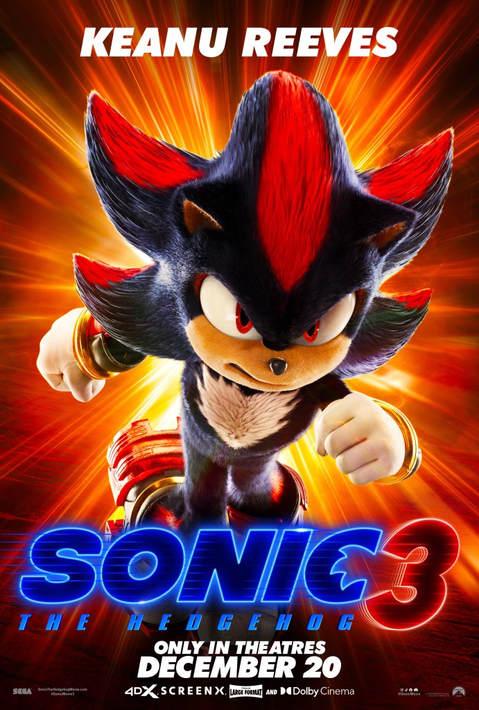 Sonic the Hedgehog 3 Character Posters Highlight Star-Studded Cast