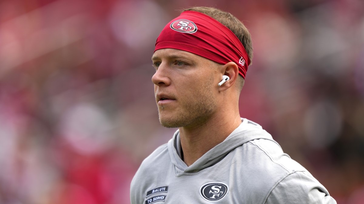 49ers’ Christian McCaffrey Suffers Knee Injury vs. Bills