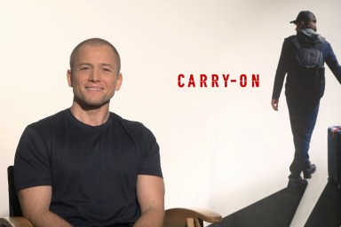 Carry-On Interview: Taron Egerton on Filming in an Actual Airport in Netflix Thriller