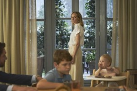 Diane Kruger stands and looks back in Little Disasters.