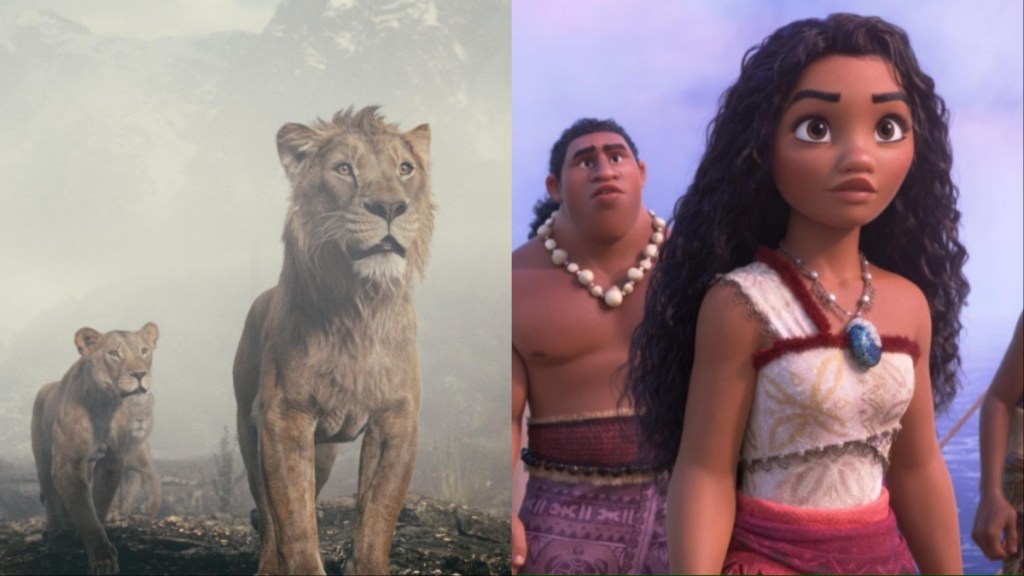 Mufasa and Moana 2.