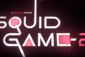 A title card for the upcoming season 2 of Squid Game: "A Netflix Series SQUID GAME-2"