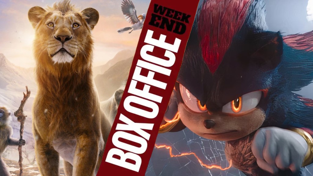 Box Office Results: Sonic the Hedgehog 3 Races Past Mufasa: The Lion King