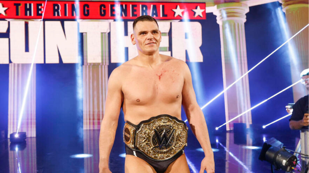 WWE World Heavyweight Champion Gunther