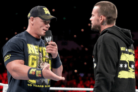 Former WWE World Champions John Cena and CM Punk.