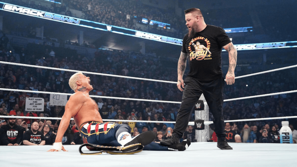 Kevin Owens attacked Cody Rhodes on WWE SmackDown