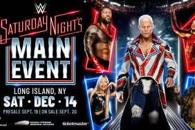 WWE Saturday Night's Main Event is schedule for this weekend