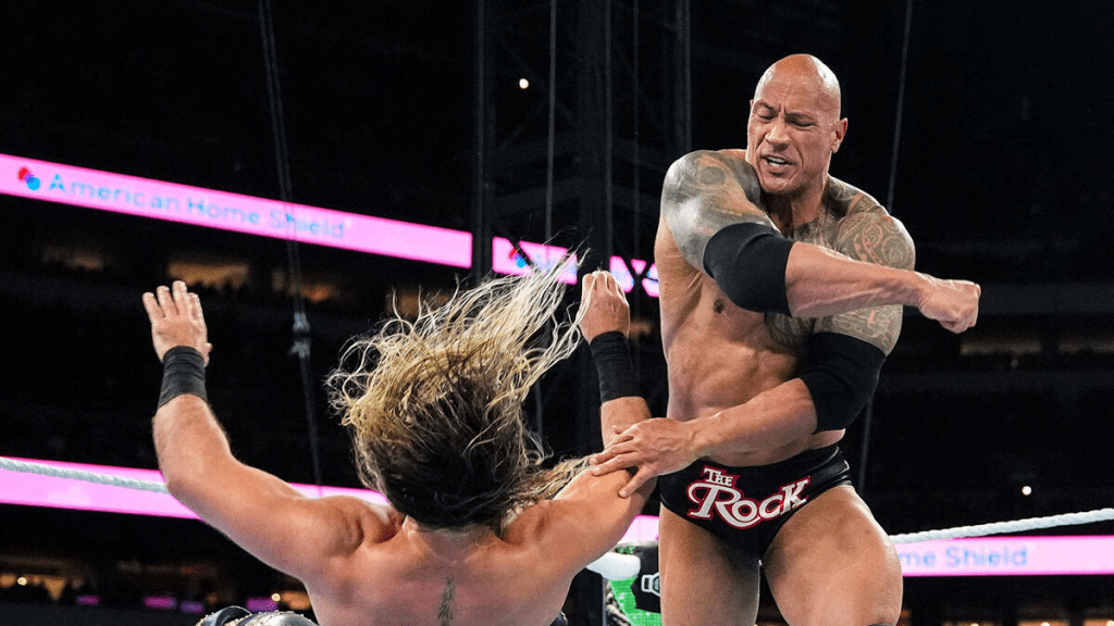 The Rock made his in-ring return at WWE WrestleMania 41.