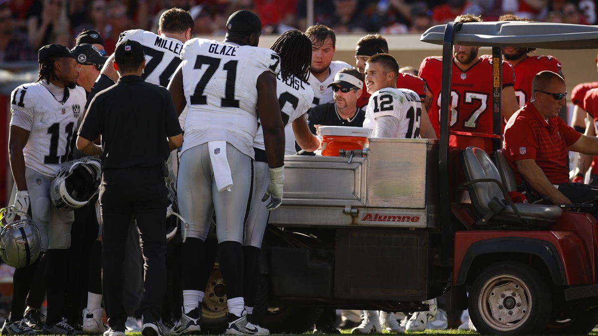 Why Did Raiders Aidan O’Connell Miss Game vs. Falcons? Injury Details