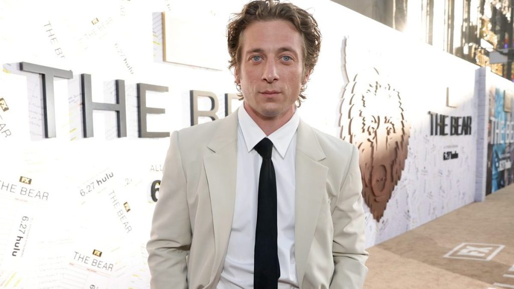 LOS ANGELES, CALIFORNIA - JUNE 25: Jeremy Allen White attends the red carpet for FX's Premiere of "The Bear" Season 3 at El Capitan Theatre on June 25, 2024 in Los Angeles, California. (Photo by Emma McIntyre/GA/The Hollywood Reporter via Getty Images)