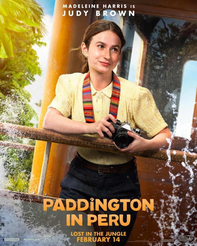 Paddington in Peru Posters Put a Spotlight on Olivia Colman & Antonio Banderas’ Characters