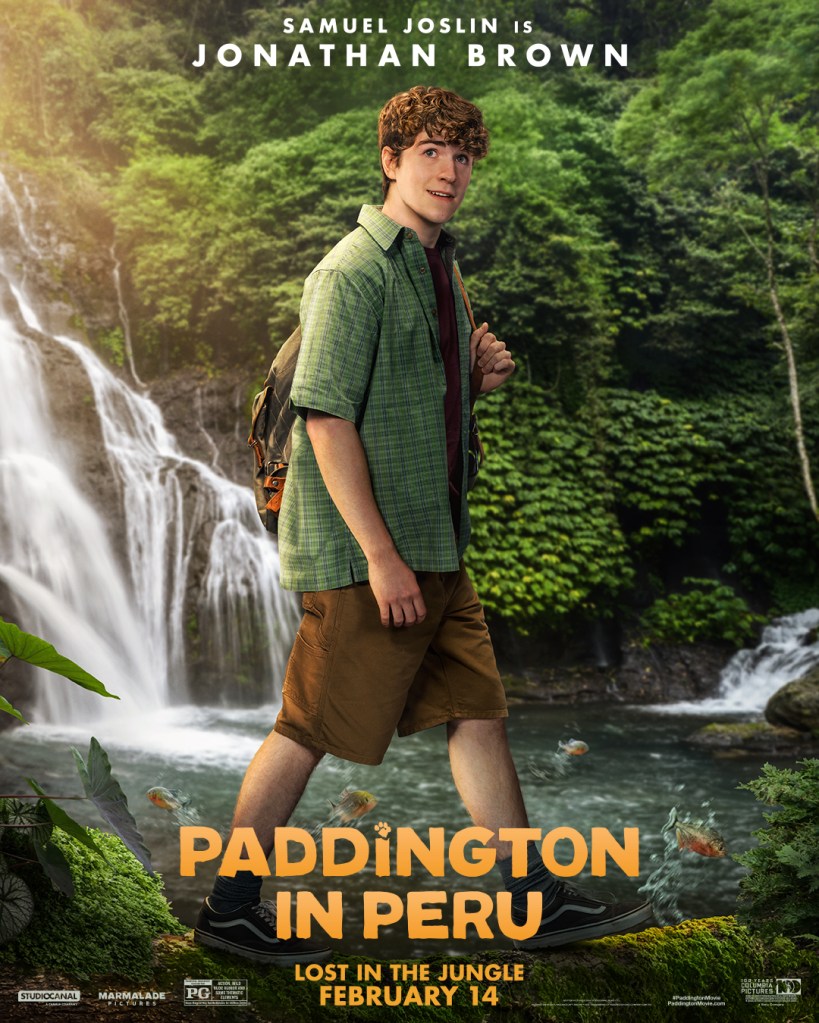 Paddington in Peru Posters Put a Spotlight on Olivia Colman & Antonio Banderas’ Characters