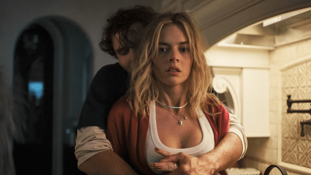 Borderline Poster: Samara Weaving and Ray Nicholson Star in ‘Violently Romantic Comedy’