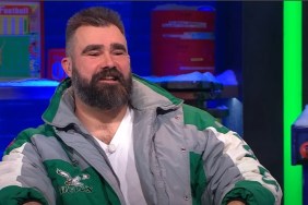 Jason Kelce Wears Travis Kelce's Jersey During Chiefs vs. Buffalo Game