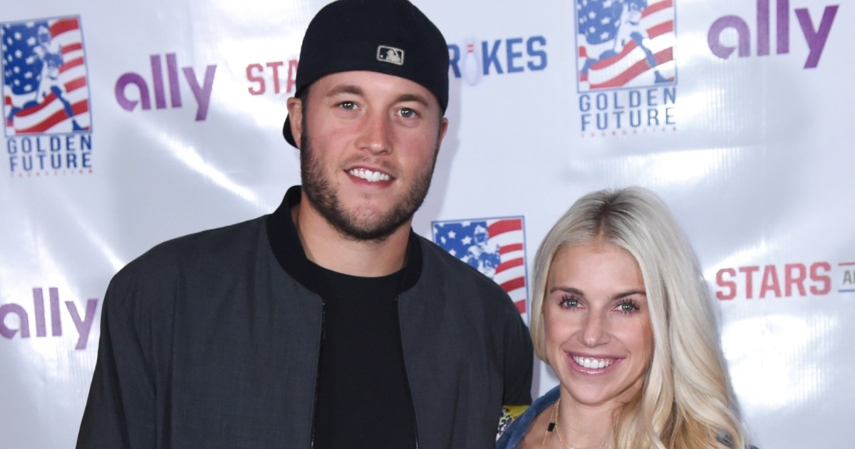 Kelly Stafford Supports Husband Matthew After Kids’ Health Scare