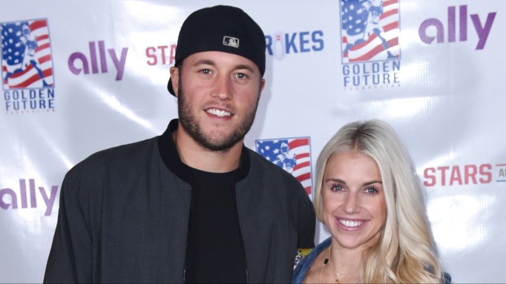 Kelly Stafford Supports Husband Matthew After Kids' Health Scare