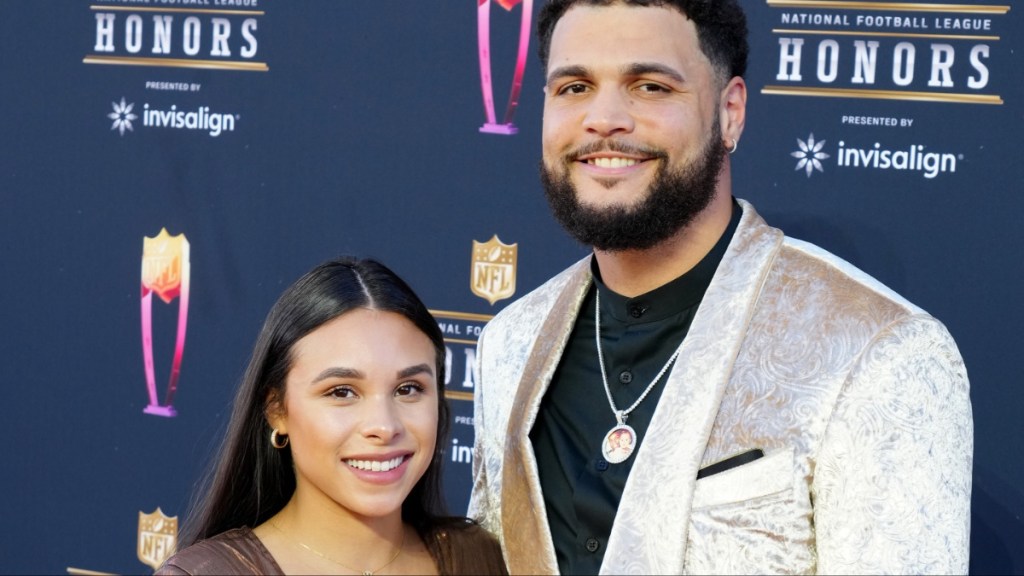 Mike Evans wife Ashli Dotson