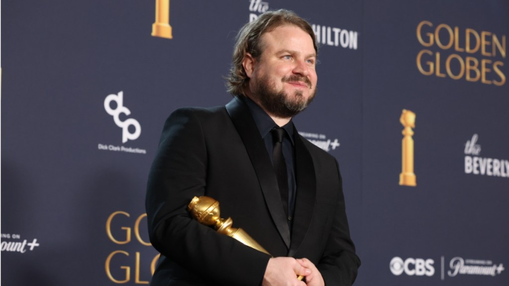 Brutalist Director Brady Corbet Pays Tribute to Jeff Baena at Golden Globes