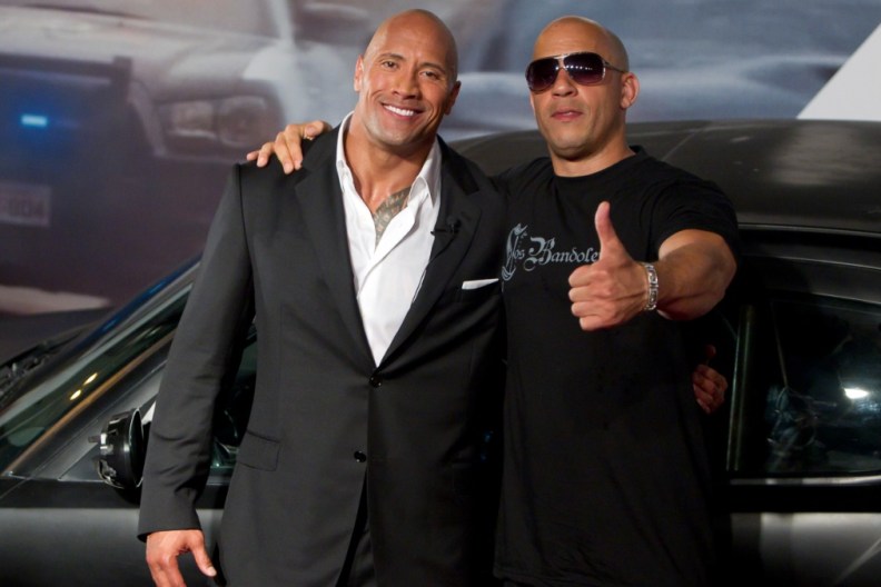 Vin Diesel Clears the Air on Dwayne Johnson Feud After Golden Globes