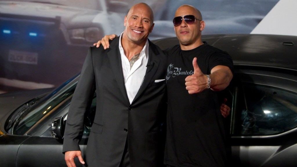 Vin Diesel Clears the Air on Dwayne Johnson Feud After Golden Globes