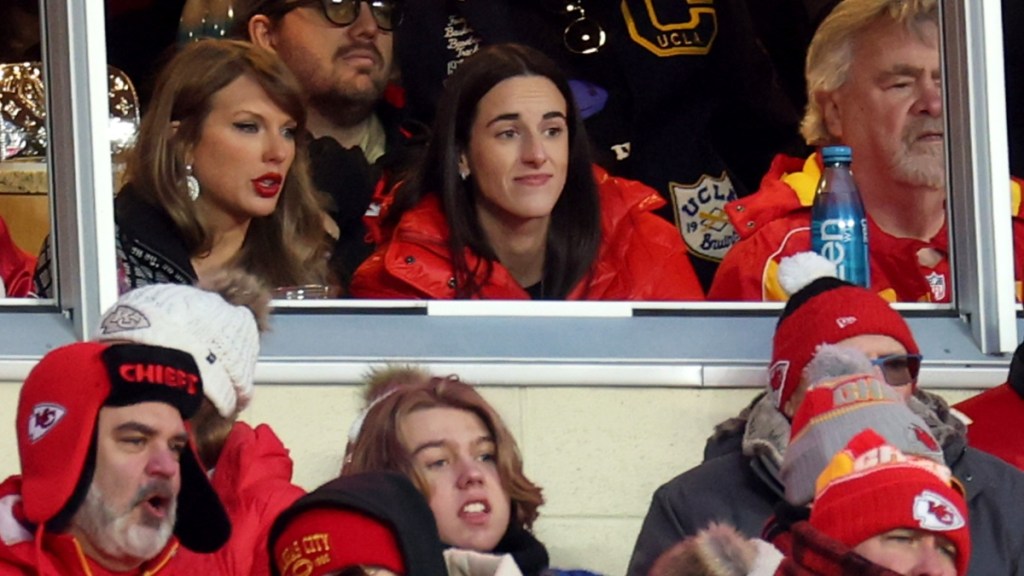 Taylor Swift & Caitlin Clark Enjoy Travis Kelce's Chiefs Game Together