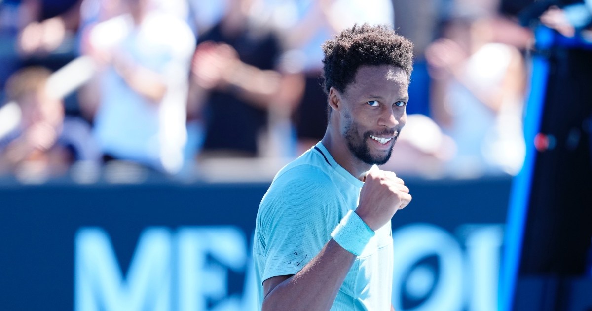 Gael Monfils Forced To Retire From Australian Open Due to Back Injury