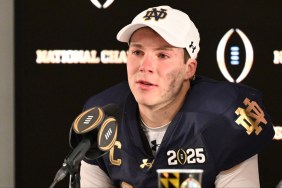 Notre Dame QB Riley Leonard Vomits vs. Ohio State, Health Update Remains Unclear