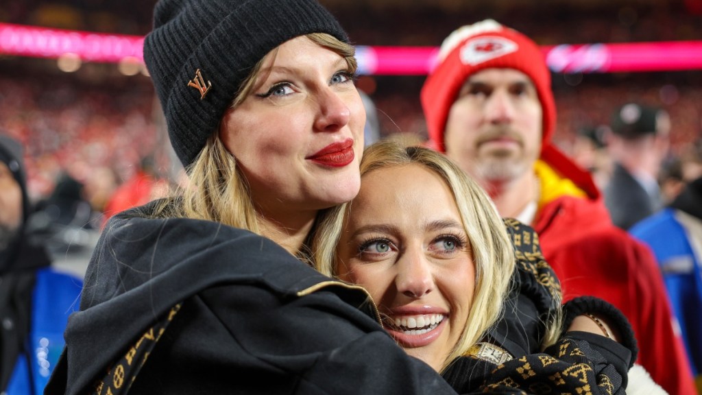 Taylor Swift Praises Brittany Mahomes For Keeping Her 'Calm' During Chiefs Game